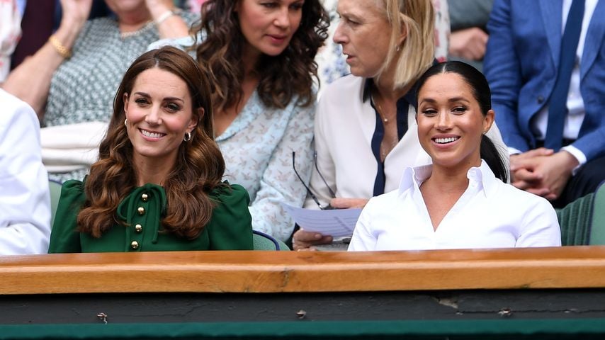 Herzogin Kate und Herzogin Meghan in Wimbledon 2019
