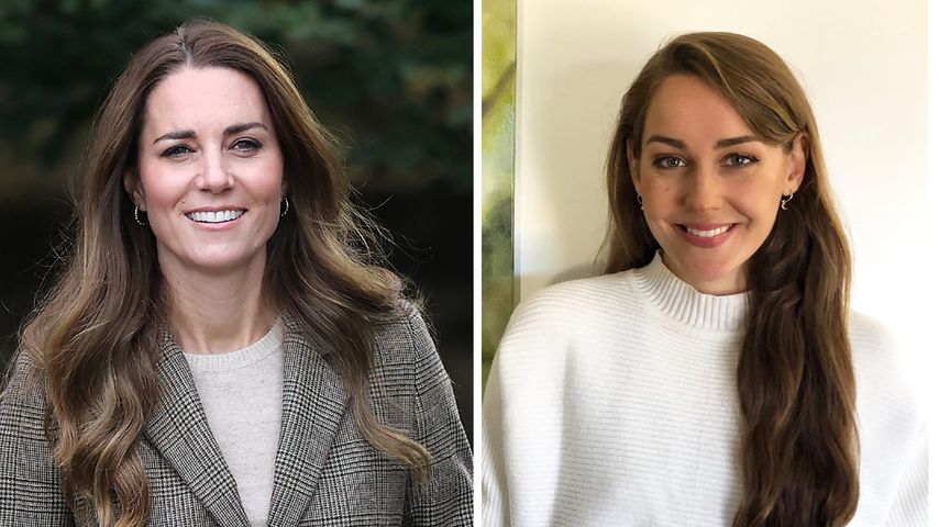 Da muss William zweimal hinschauen: Kate hat Doppelgängerin!