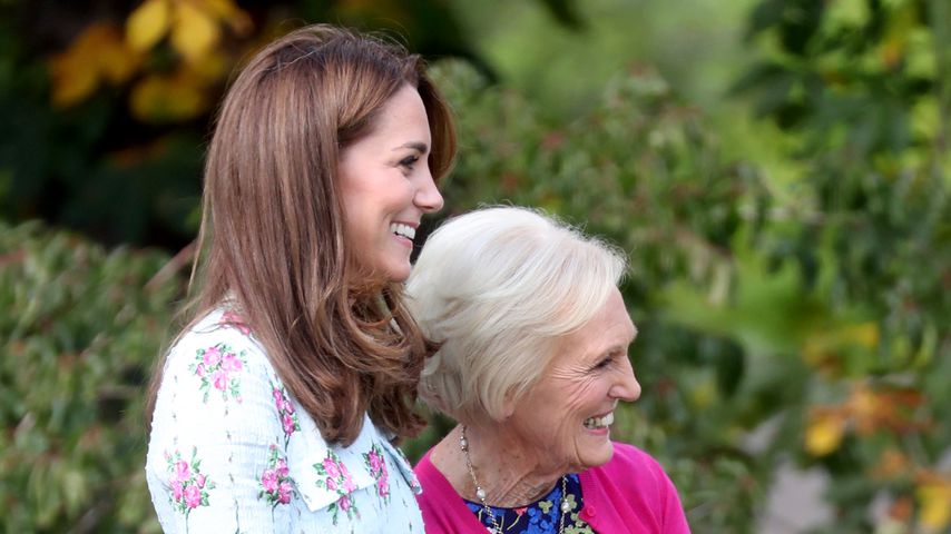 Herzogin Kate und Mary Berry, September 2019