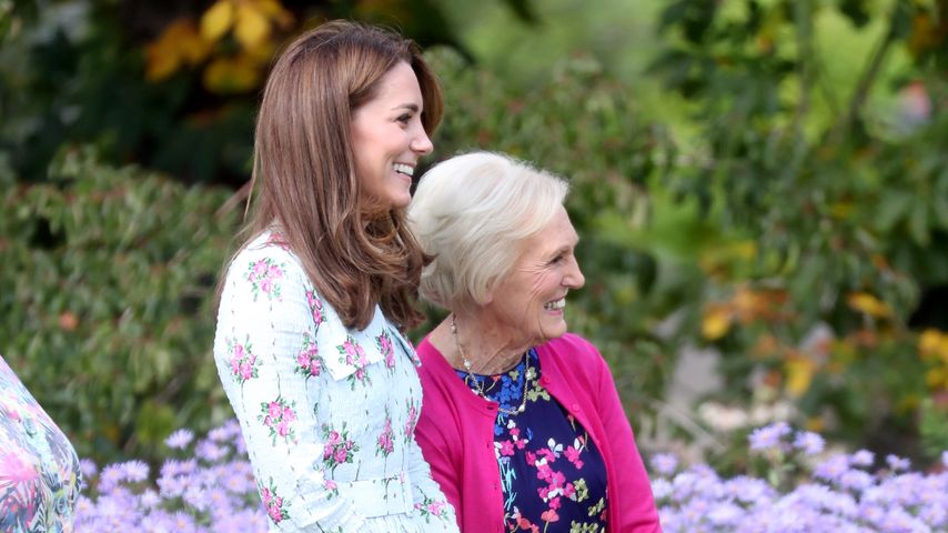 Herzogin Kate und Mary Berry im September 2019