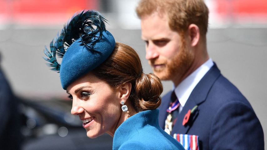 Herzogin Kate und Prinz Harry im April 2019