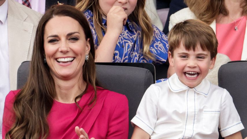 Herzogin Kate und Prinz Louis im Juni 2022