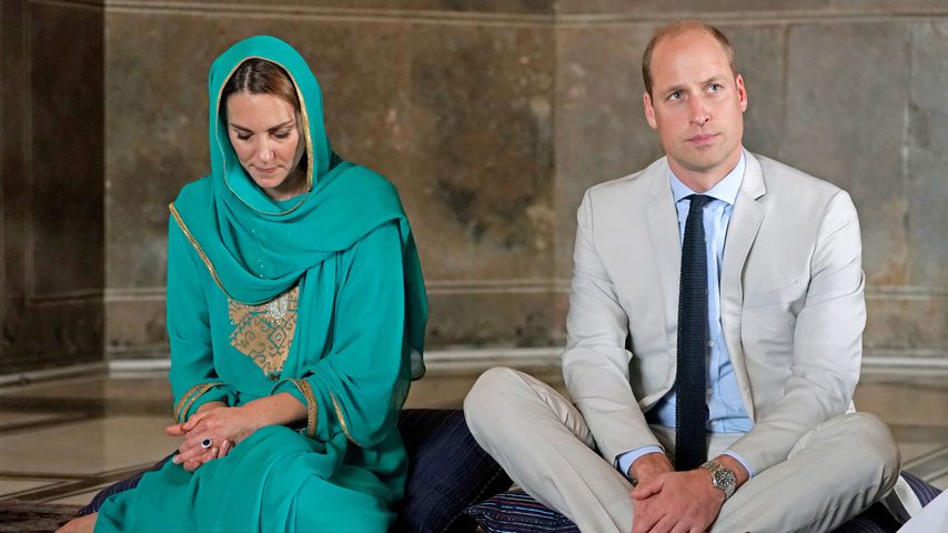 Wegen Sturm: Kate und Williams Flugzeug musste notlanden!