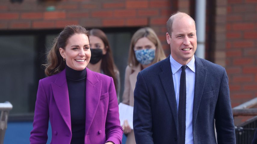Herzogin Kate und Prinz William bei einem Besuch der Ulster University in Nordirland
