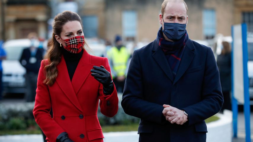 Herzogin Kate und Prinz William bei einem Event in England im Dezember 2020