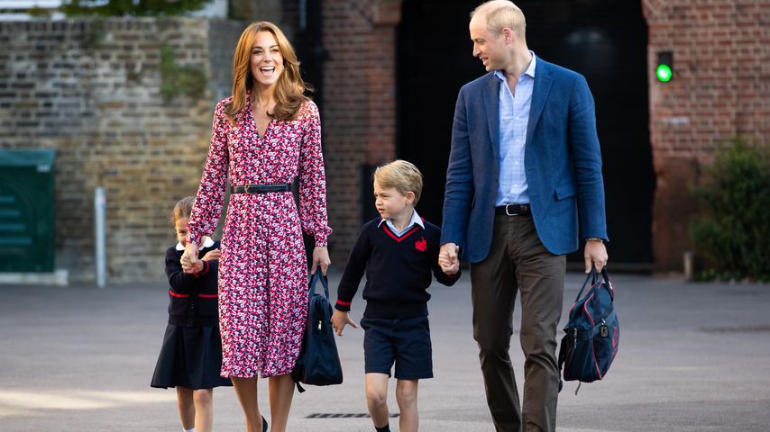 Prinz William ist froh, dass Kids wieder zur Schule gehen!