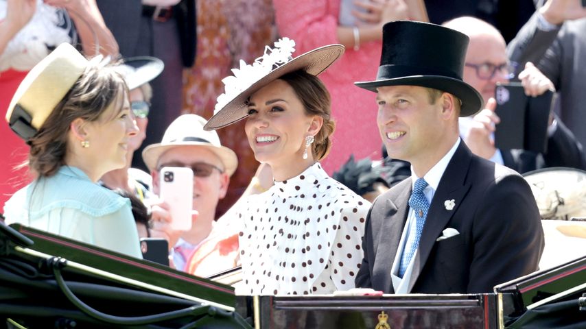 Herzogin Kate und Prinz William in Ascot