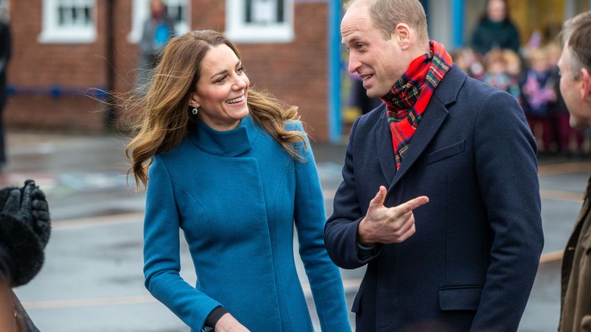 Herzogin Kate und Prinz William in Nordengland, Dezember 2020