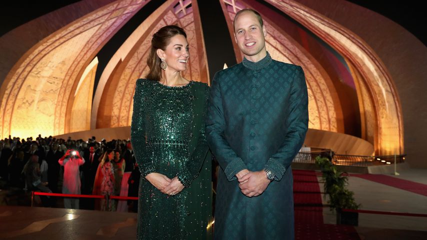 Herzogin Kate und Prinz William in Pakistan, 2019