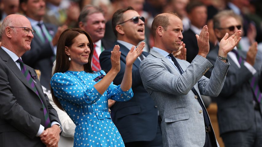Herzogin Kate und Prinz William in Wimbledon im Juli 2022