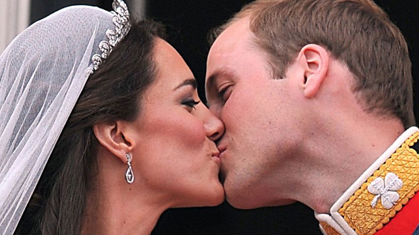 Herzogin Kate und Prinz bei ihrer Hochzeit im April 2011