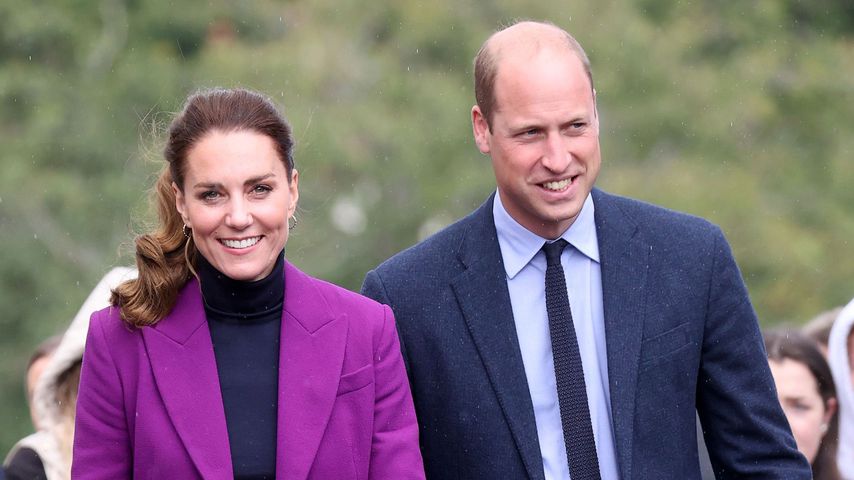 Herzogin Kate und Prinz William auf dem Campus der Ulster Universität