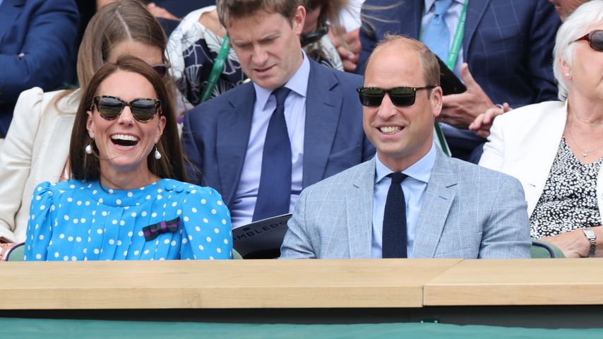 Coole Sonnenbrille: Kate und William begeistern in Wimbledon