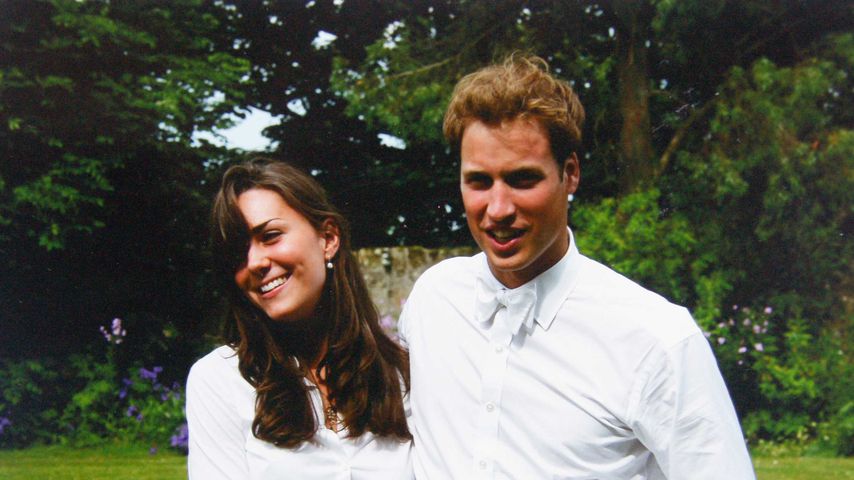 Herzogin Kate und Prinz William bei ihrem College-Abschluss im Jahr 2005