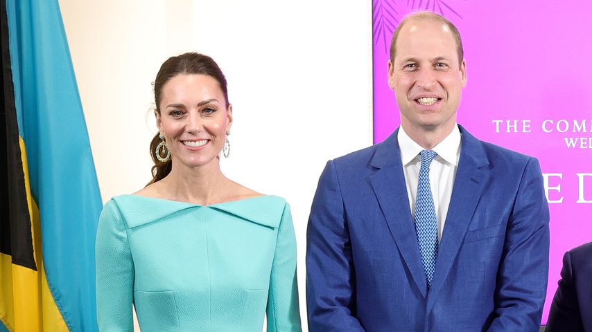 Herzogin Kate und Prinz William auf den Bahamas im März 2022