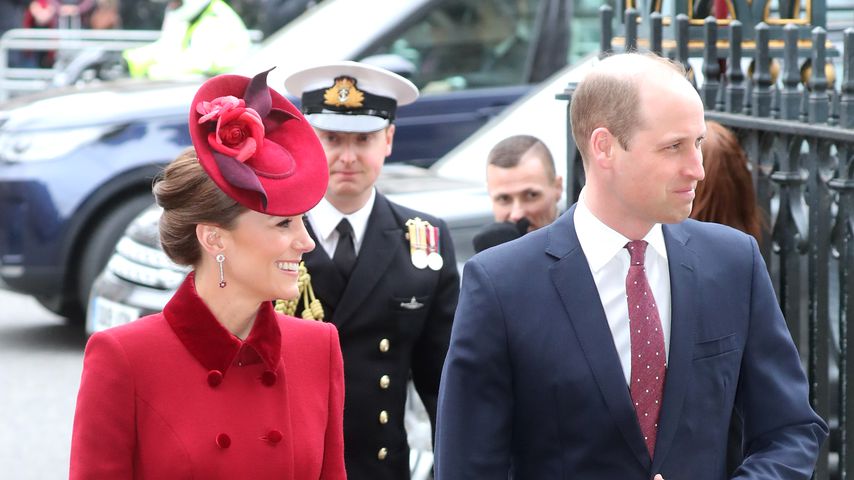 Herzogin Kate und Prinz William im März 2020 in London