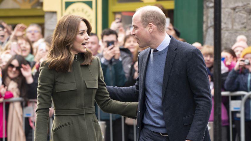 Herzogin Kate und Prinz William im März 2020 in Irland