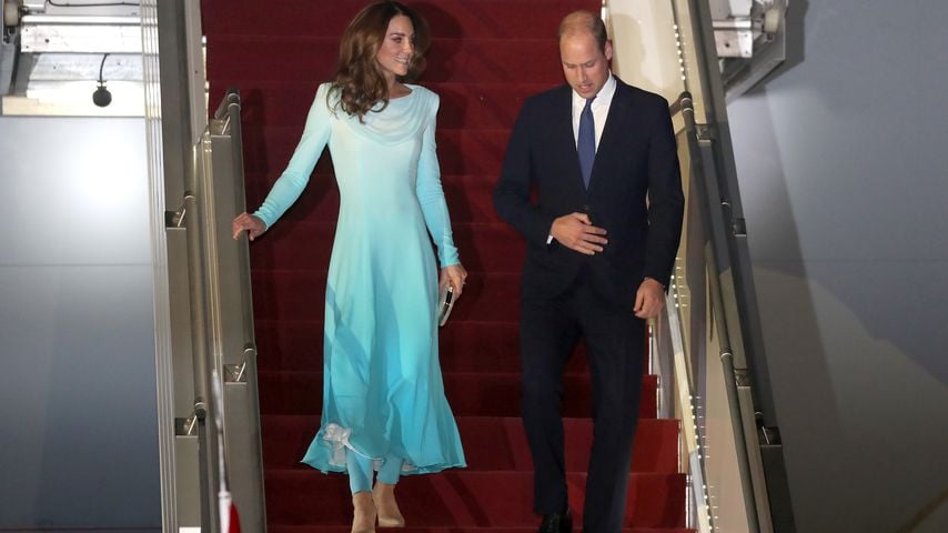 Herzogin Kate und Prinz William in Rawalpindi, Pakistan