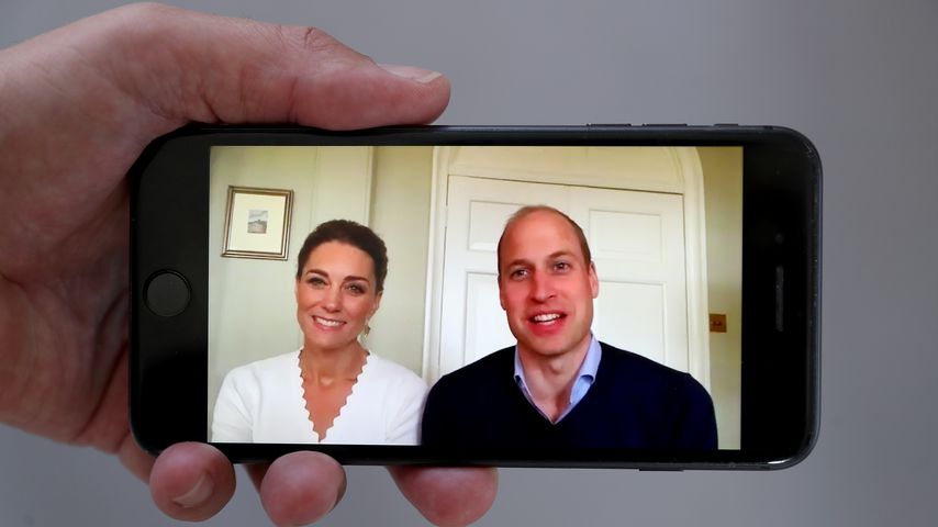 Herzogin Kate und Prinz William per Videobotschaft