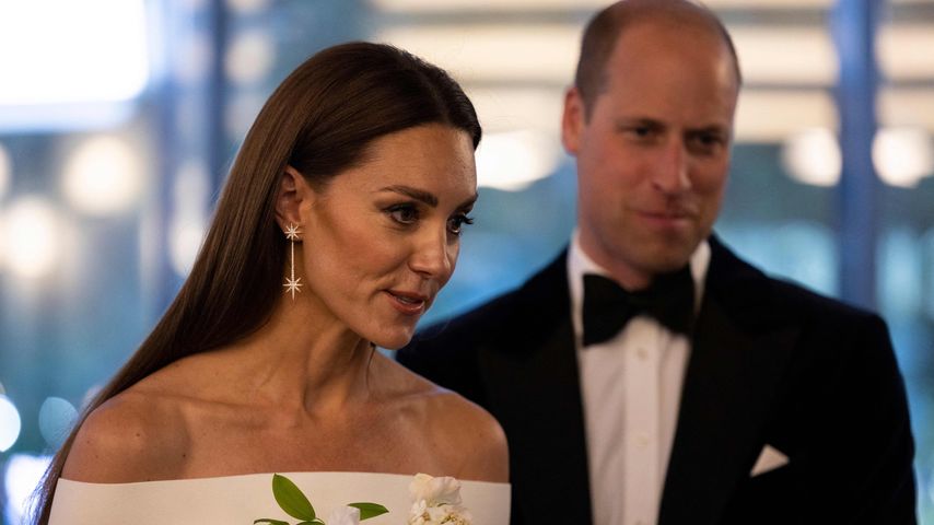 Herzogin Kate und Prinz William bei der "Top Gun: Maverick" - Premiere im Mai 2022