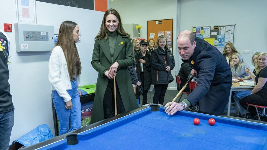 Herzogin Kate und Prinz William in Wales