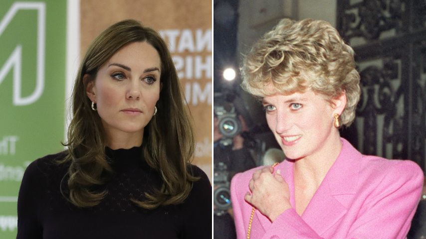 Bei Erziehung: Orientiert sich Kate an Prinzessin Diana?