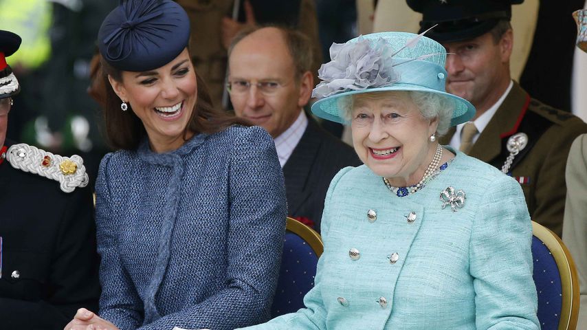 Herzogin Kate und Queen Elizabeth II.