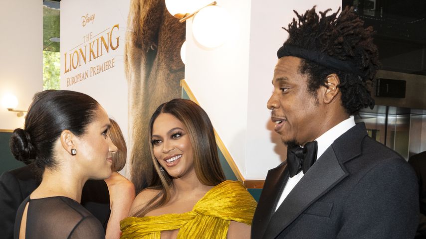Herzogin Meghan, Beyoncé und Jay-Z bei der Premiere von "Der König der Löwen" in London