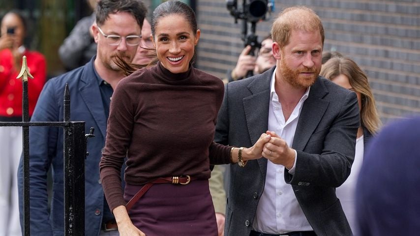 Herzogin Meghan, Duchess of Sussex, und Prince Harry, Duke of Sussex, besuchen den Himmah Hub in Nottingham