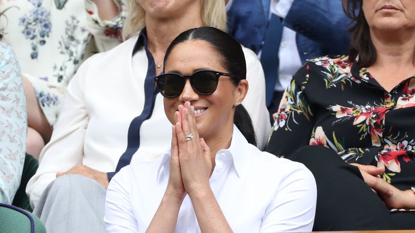 Herzogin Meghan in Wimbledon 2019