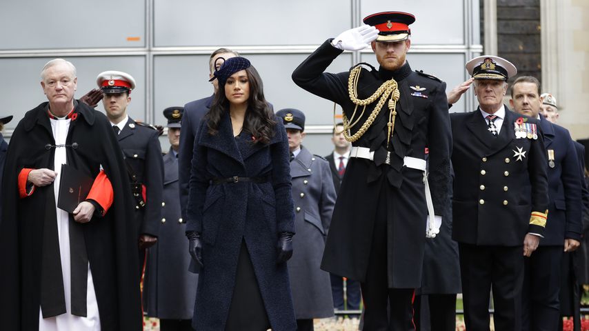 Herzogin Meghan und Prinz Harry beim Field of Remembrance
