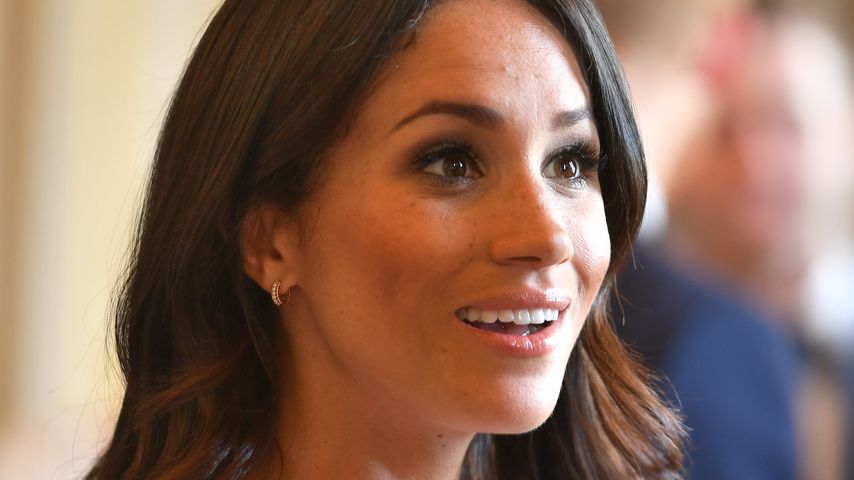 Herzogin Meghan im Buckingham-Palast im Juni 2018