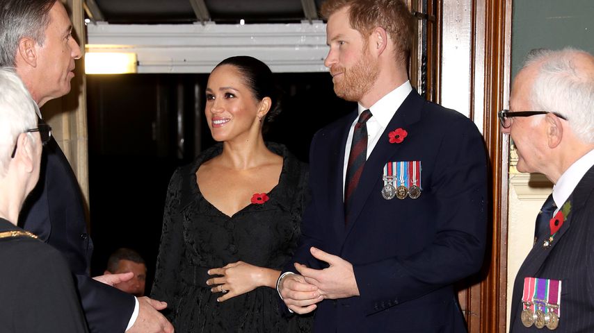 Herzogin Meghan und Prinz Harry im November in London