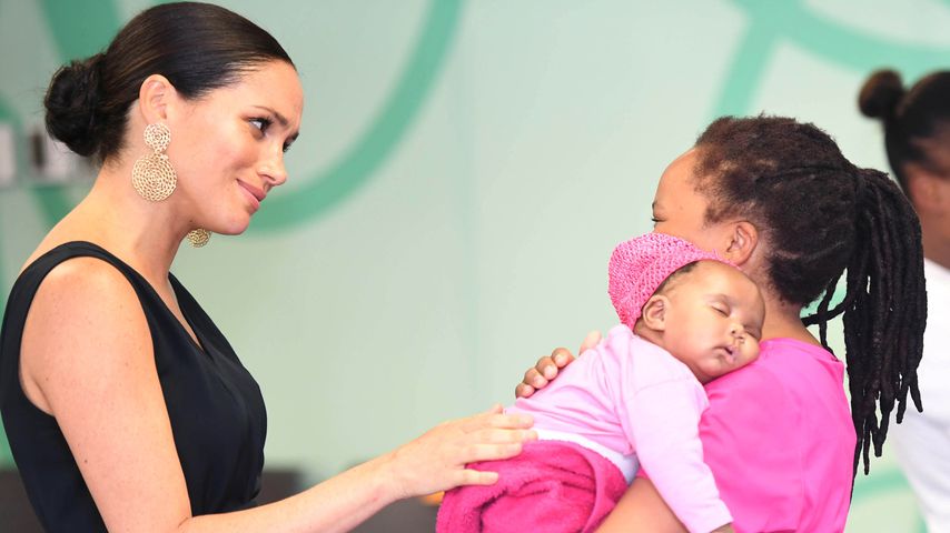 Herzogin Meghan in der "Mothers2Mothers"-Einrichtung