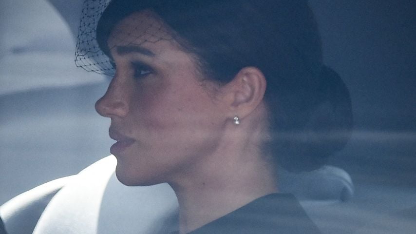 Herzogin Meghan in der Prozession für Queen Elizabeth II.