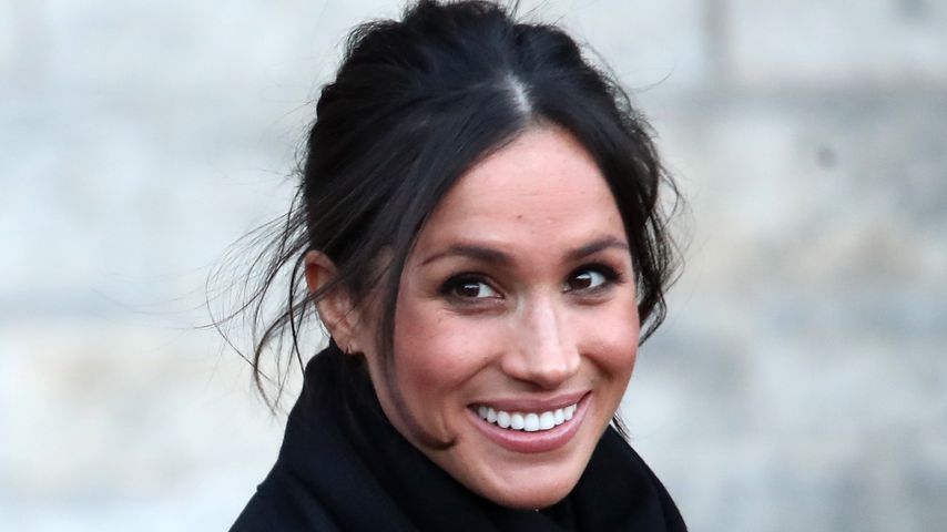 Herzogin Meghan im Januar 2018 in Wales
