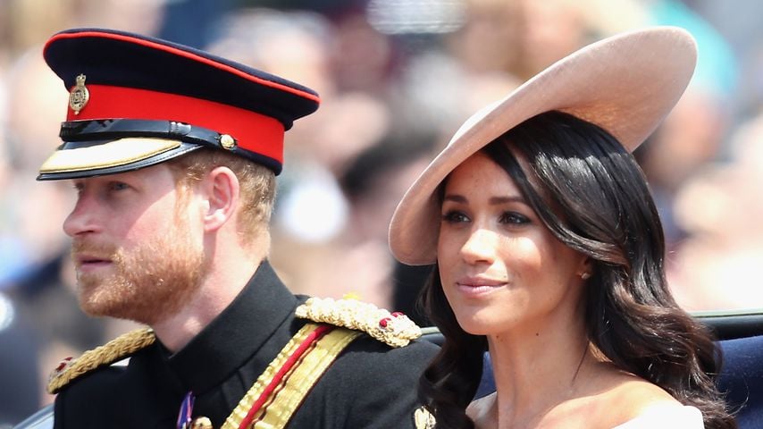 Prinz Harry und Herzogin Meghan bei der "Trooping The Color"-Parade 2018