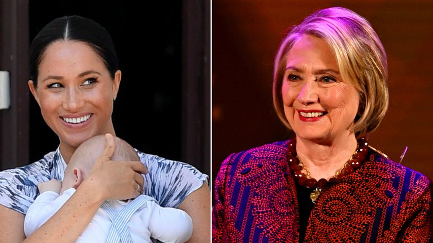 Baby Archie war dabei: Meghan hatte Date mit Hillary Clinton