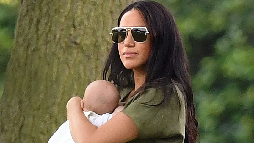 Herzogin Meghan mit Baby Archie Harrison, Juli 2019