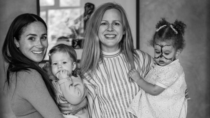 Herzogin Meghan mit ihrer Tochter Lilibet