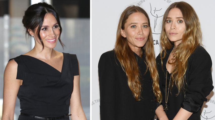 Für Titelstory: Herzogin Meghan trug Designs der Olsen-Twins