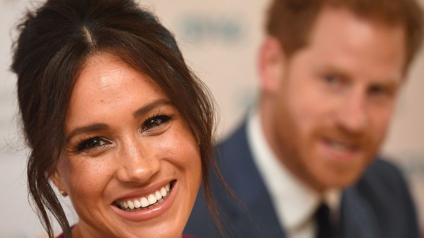 Herzogin Meghan mit Prinz Harry im Oktober 2019
