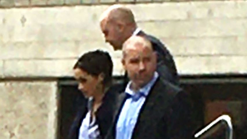 Herzogin Meghan mit zwei Bodyguards in London, Januar 2020