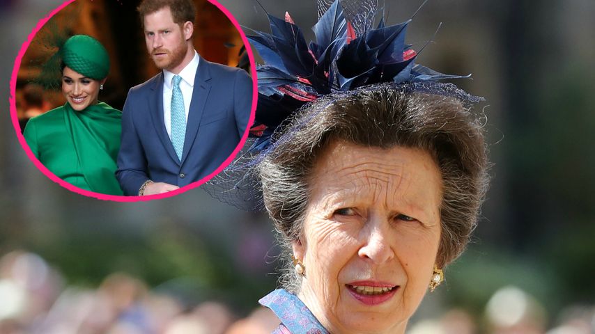 Teilt Prinzessin Anne hier gegen Prinz Harry und Meghan aus?