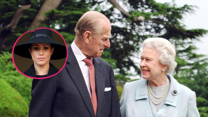 Meghan nicht bei Philips Beerdigung: Die Queen war froh!