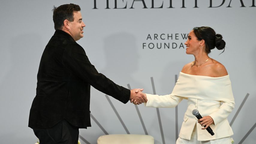 Carson Daly und Herzogin Meghan, Oktober 2023 in New York