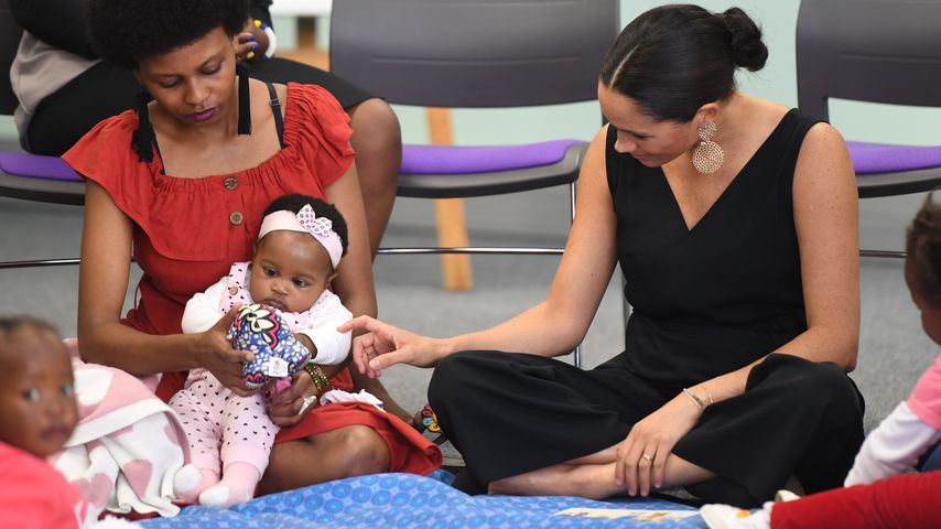 Herzogin Meghan in der "Mothers2Mothers"-Einrichtung in Kapstadt