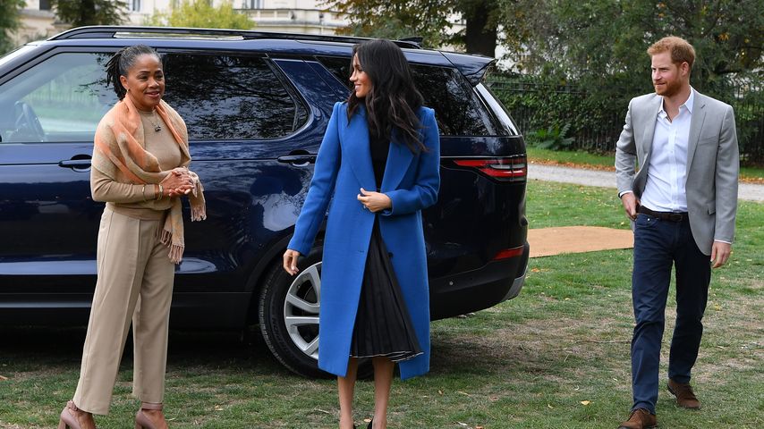 Herzogin Meghan mit ihrer Mutter Doria Ragland im September 2018