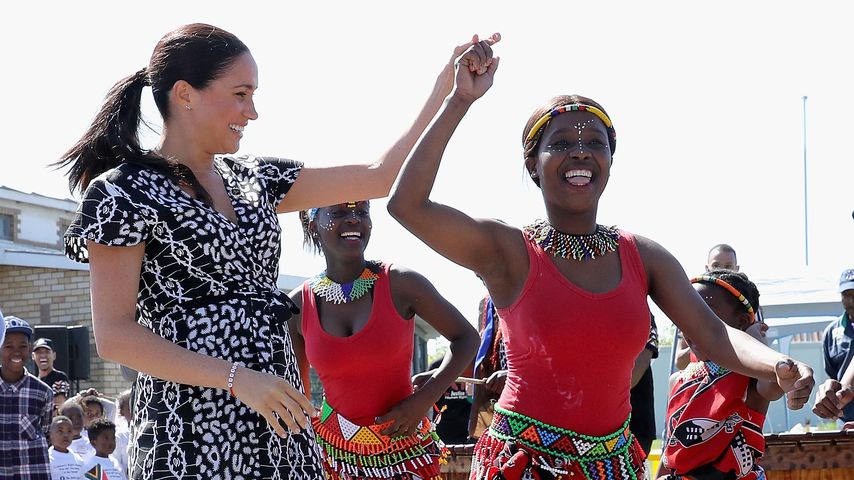Herzogin Meghan in Nyanga, Südafrika