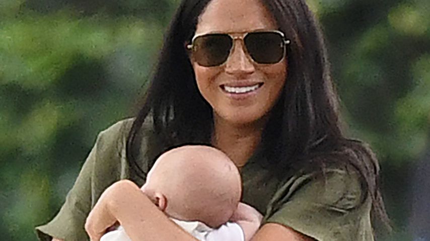 Herzogin Meghan mit ihrem Sohn Archie im Juli 2019